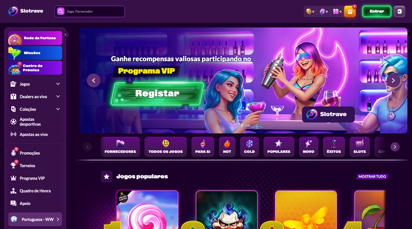 Slotrave Jogos De Casino Online